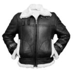 Mens B3 Black And White Bomber Jacket
