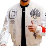 AC Millan Football Club Wool & Leather Varsity Jacket