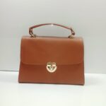 Premium Leather Handbag for Women – Available in Black & Brown | Elegant Classic Design